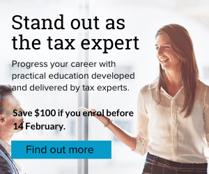 Stand out as a tax leader