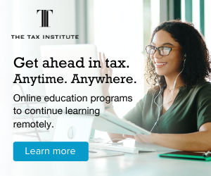 Get ahead in tax. Anytime. Anywhere with our online education programs.