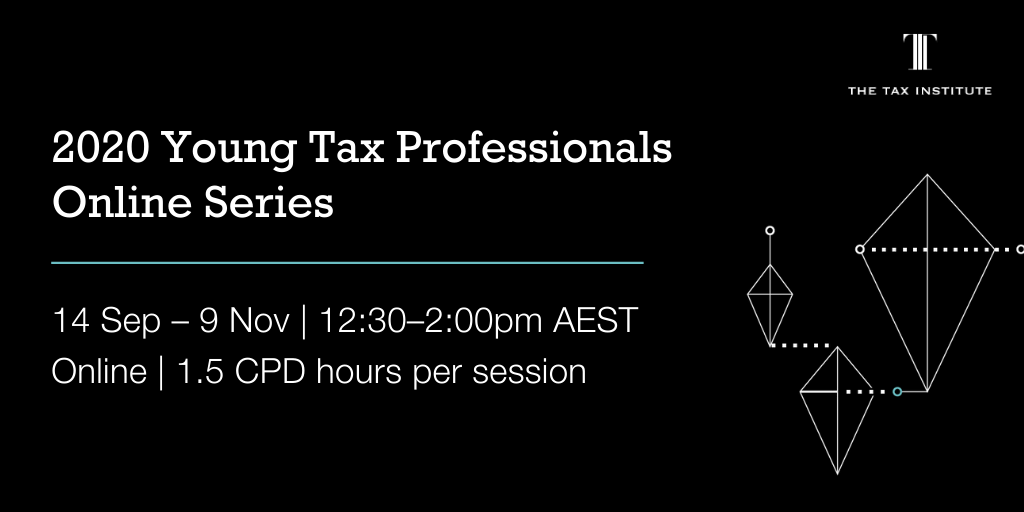 2020 young tax professionals webinar event