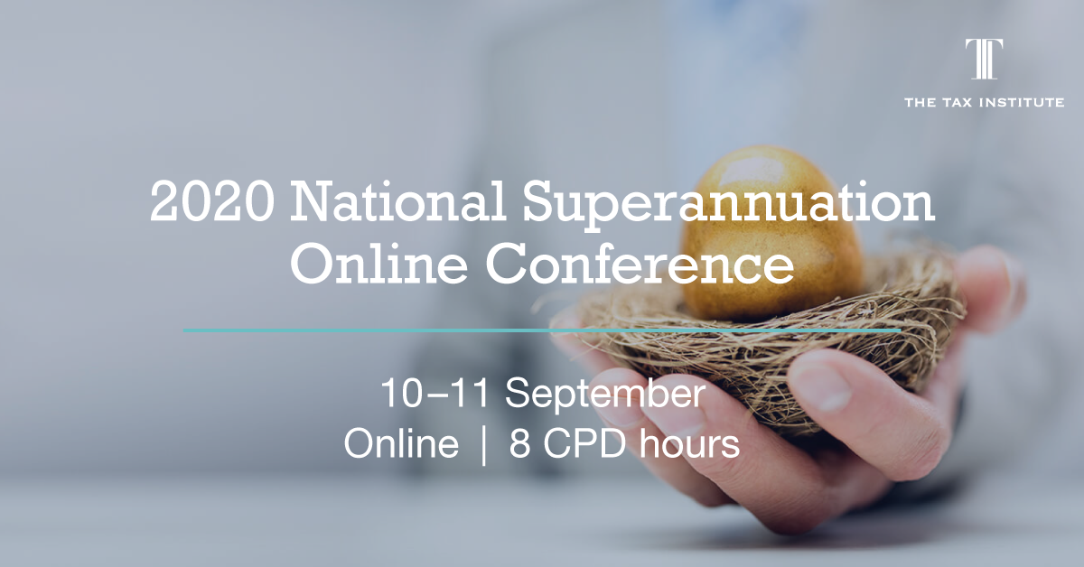 2020 National Superannuation Conference